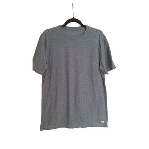 Vuori Men's Gray Blue  T- shirt Tee Stretch‎ size M